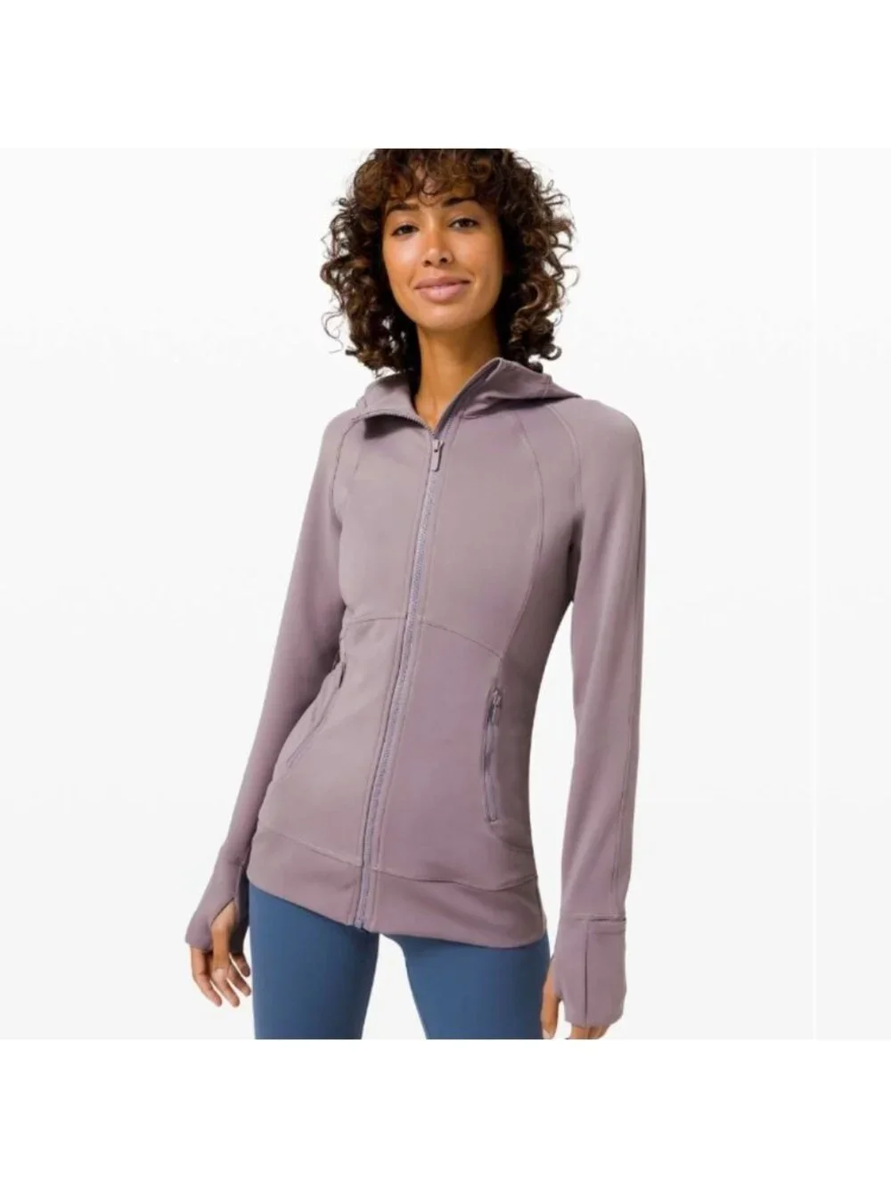 Lululemon Day Maker Full Zip Hoodie Lunar Rock